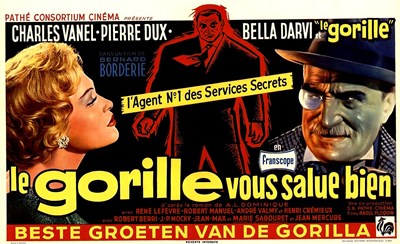 Bild von THE MASK OF THE GORILLA  (Le Gorille vous salue bien)  (1958)  * with switchable English subtitles *