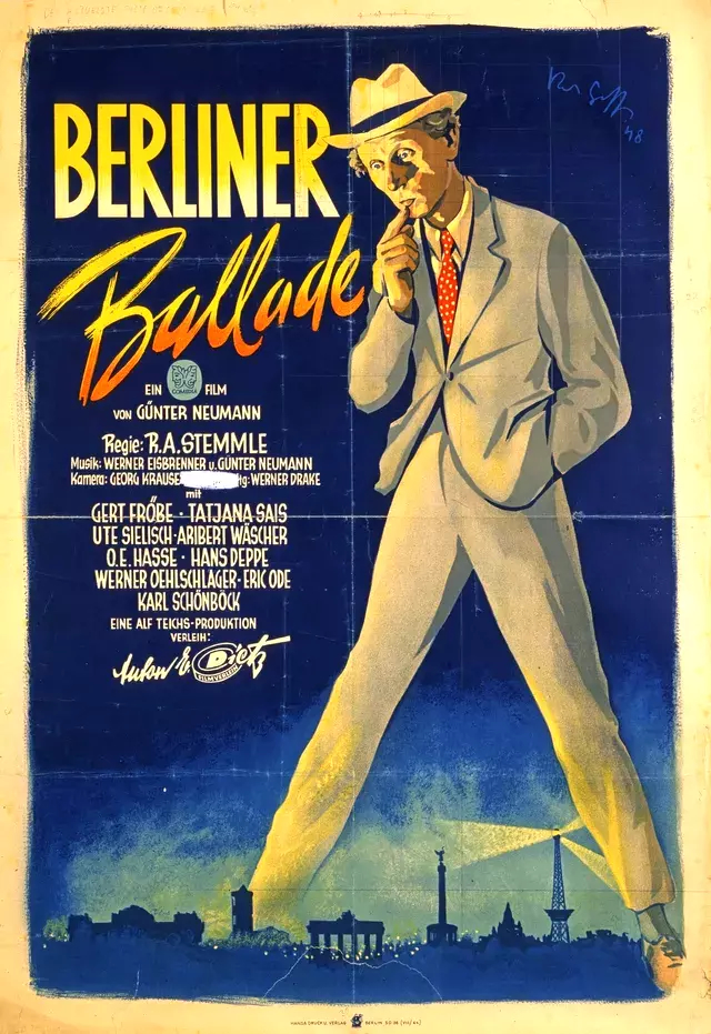 Rarefilmsandmore Com Berliner Ballade The Berliner 1948 With Switchable English Subtitles