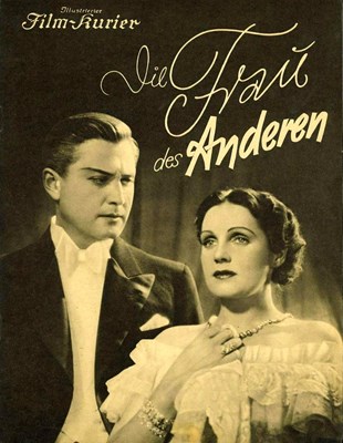 Bild von DIE FRAU DES ANDEREN  (ROMANZE) (1936)