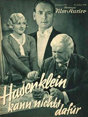 Bild von HASENKLEIN KANN NICHTS DAFÜR  (1932)