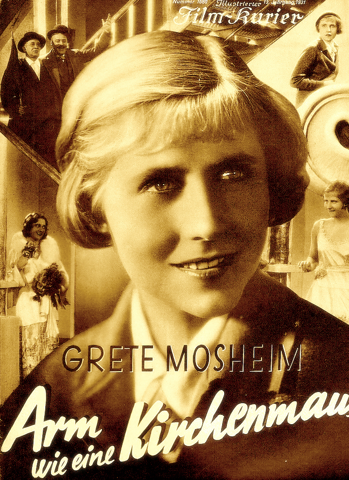 ARM WIE EINE KIRCHENMAUS (1931) * with switchable English subtitles
