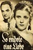 Picture of SO ENDETE EINE LIEBE (So Ended a Great Love) (1934)  * with switchable English subtitles *