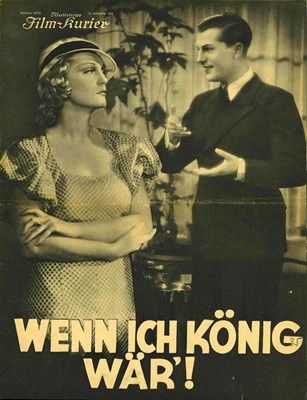 Picture of WENN ICH KÖNIG WÄR  (1934)