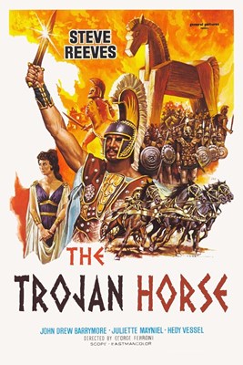 Picture of THE TROJAN HORSE  (1961)  * with German, English and French audio tracks *