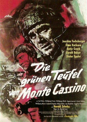 Bild von DIE GRÜNEN TEUFEL VON MONTE CASSINO (THE GREEN DEVILS OF MONTE CASSINO) (1958)  * with switchable English subtitles *