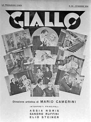 Bild von GIALLO  (1934)  * with switchable English subtitles *