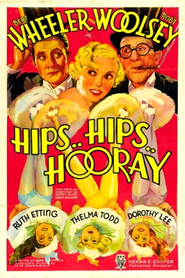 Picture of TWO FILM DVD:  IF YOU COULD ONLY COOK  (1935)  +  HIPS HIPS HOORAY  (1934)  * with switchable Spanish subtitles *