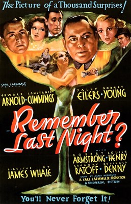 Picture of REMEMBER LAST NIGHT  (1935)