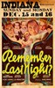 Picture of REMEMBER LAST NIGHT  (1935)