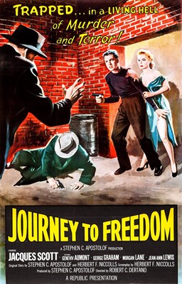 Bild von TWO FILM DVD:  JOURNEY TO FREEDOM  (1957)  +  MY MARRIAGE  (1936)