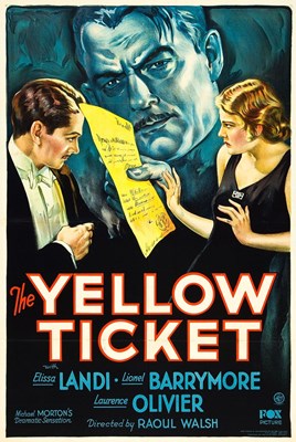 Picture of THE YELLOW TICKET  (1931)  * with hard-encoded French subtitles *