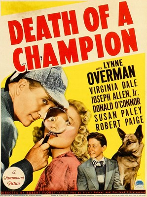 Picture of TWO FILM DVD:  DEATH OF A CHAMPION  (1939)  +  DANGEROUS WATERS  (1936)