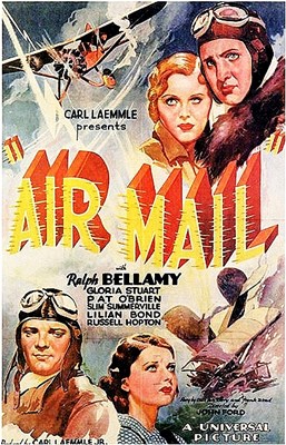 Picture of TWO FILM DVD:  AIR MAIL  (1932)  +  IT'S NEVER TOO LATE TO MEND  (1937)