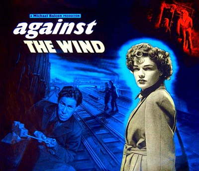 Picture of TWO FILM DVD:  AGAINST THE WIND  (1948)  +  REFUGE ENGLAND  (1959)