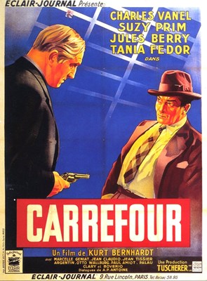 Picture of TWO FILM DVD:  CARREFOUR  (1938)  +  PARIS ASLEEP  (1925)  * with switchable English subtitles *