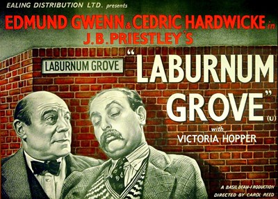 Picture of TWO FILM DVD: THE AVENGING HAND  (1936)  +  LABURNUM GROVE  (1936)