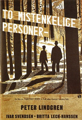 Picture of TWO FILM DVD:  TWO SUSPICIOUS PEOPLE  (To Mistenkelige Personer)  (1950)  +  A MAN THERE WAS  (Terje Vigen)  (1917)  