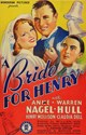 Picture of TWO FILM DVD:  A BRIDE FOR HENRY  (1937)  +  BAD GUY  (1937)