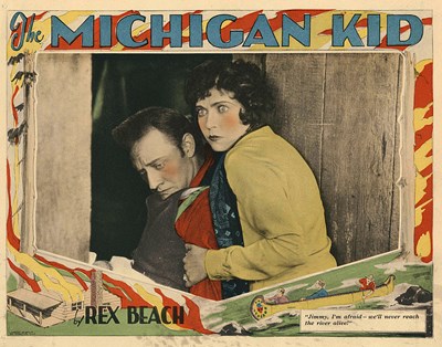 Picture of TWO FILM DVD:  THE MICHIGAN KID  (1928)  +  THE MICHIGAN KID  (1947)