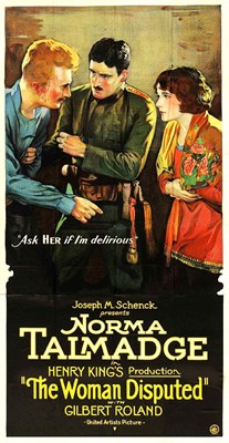 Bild von TWO FILM DVD:  THE WOMAN DISPUTED  (1928)  +  A SAILOR MADE MAN  (1921)