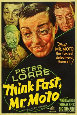Picture of TWO FILM DVD:  THINK FAST MR. MOTO  (1937)  +  PAROLE RACKET  (1937)