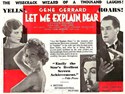 Bild von TWO FILM DVD:  LET ME EXPLAIN, DEAR  (1932)  +  AFTER DARK  (1932)