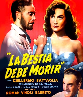 Bild von THE BEAST MUST DIE  (La Bestia debe morir)  (1952)  * with switchable English and Spanish subtitles *