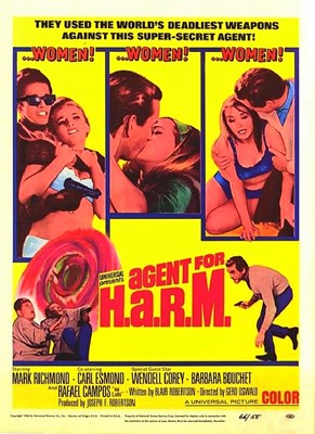 Picture of TWO FILM DVD:  AGENT FOR HARM  (1966)  +  A TASTE OF BLOOD  (1967)