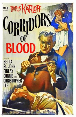 Bild von TWO FILM DVD:  CORRIDORS OF BLOOD  (1958)  +  THE HEADLESS HORSEMAN  (El jinete sin cabeza)  (1957)