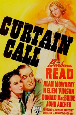 Picture of TWO FILM DVD:  CURTAIN CALL  (1940)  +  DEATH DRIVES THROUGH  (1935)