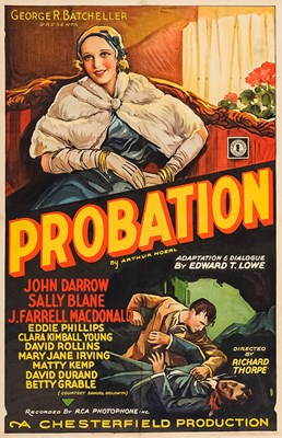 Picture of TWO FILM DVD:  PROBATION  (1932)  +  GET THAT GIRL  (1932)