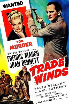 Picture of TWO FILM DVD:  TRADE WINDS  (1938)  +  THE MISSING GUEST  (1938)