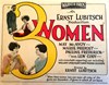 Picture of TWO FILM DVD: THREE WOMEN  (1924)  +  GIRL SHY  (1924)