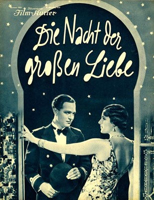 Bild von DIE NACHT DER GROSSEN LIEBE  (1933)