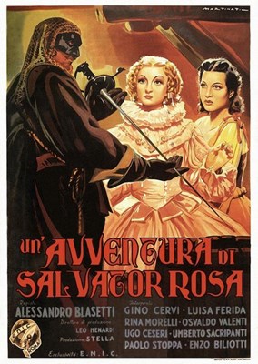 Picture of UN'AVVENTURA DI SALVATOR ROSA  (An Adventure of Salvator Rosa)  (1939)  * with switchable English subtitles *