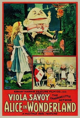 Picture of TWO FILM DVD:  ALICE IN WONDERLAND  (1915)  +  DR JEKYLL AND MR HYDE  (1920)