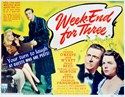 Picture of TWO FILM DVD:  WEEKEND FOR THREE  (1941)  +  THERE GOES THE BRIDE  (1932)