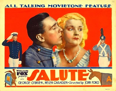 Picture of TWO FILM DVD:  SALUTE  (1929)  +  GET OUT AND GET UNDER  (1920)