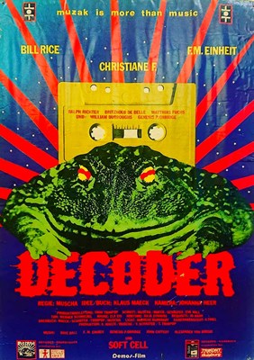 Picture of DECODER  (1984)  * with switchable English subtitles *