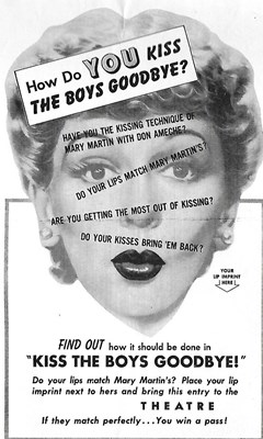 KISS THE BOYS GOODBYE (1941)