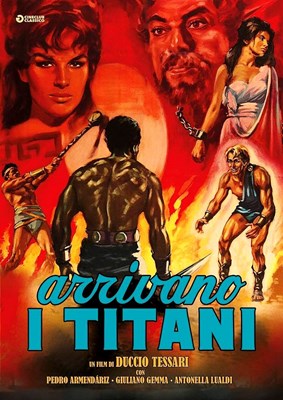 Picture of TWO FILM DVD:  ARRIVANO I TITANI  (1962)  +  CAPTAIN LIGHTFOOT  (1955)