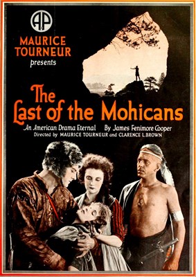 Picture of TWO FILM DVD: THE LAST OF THE MOHICANS  (1920)  +  THE LOST WORLD  (1925)