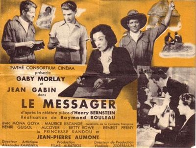 LE MESSAGER (The Messenger) (1937) * with