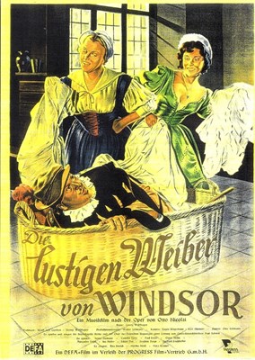 Picture of TWO FILM DVD:  DIE LUSTIGEN WEIBER VON WINDSOR  (1950)  +  DIE GESTORTE HOCHZEITSNACHT  (1950)