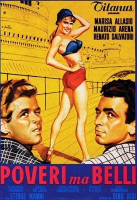 Bild von POOR, BUT BEAUTIFUL  (Poveri, ma belli)  (1957)  * with switchable English and French subtitles *
