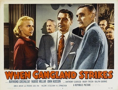 Picture of TWO FILM DVD:  YOU BELONG TO ME  (1934)  +  WHEN GANGLAND STRIKES  (1956)
