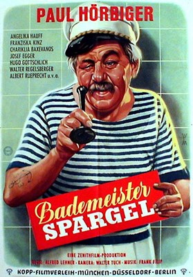 Picture of BADEMEISTER SPARGEL  (Bademeister im Damenbad)  (1956)