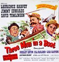 Picture of TWO FILM DVD:  THREE MEN IN A BOAT  (1956)  +  HOT CARS  (1956)